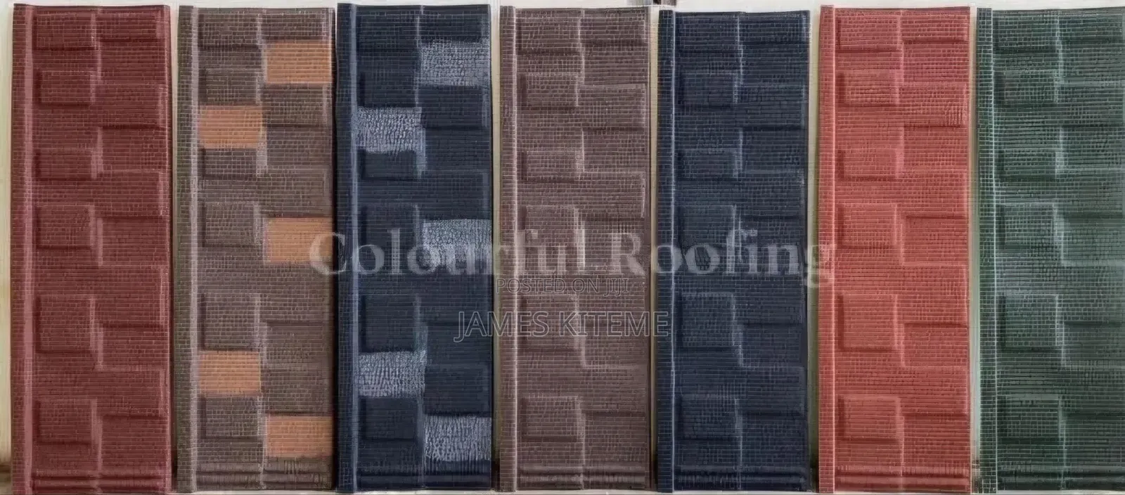 Natural Coated Decra Roofing Tiles