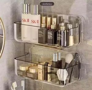 Acrylic Big Size Bathroom Organizer. Clear