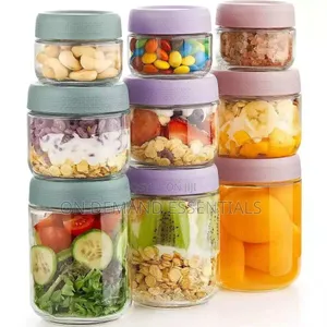 3pc Set Glass Food Storage Containers
