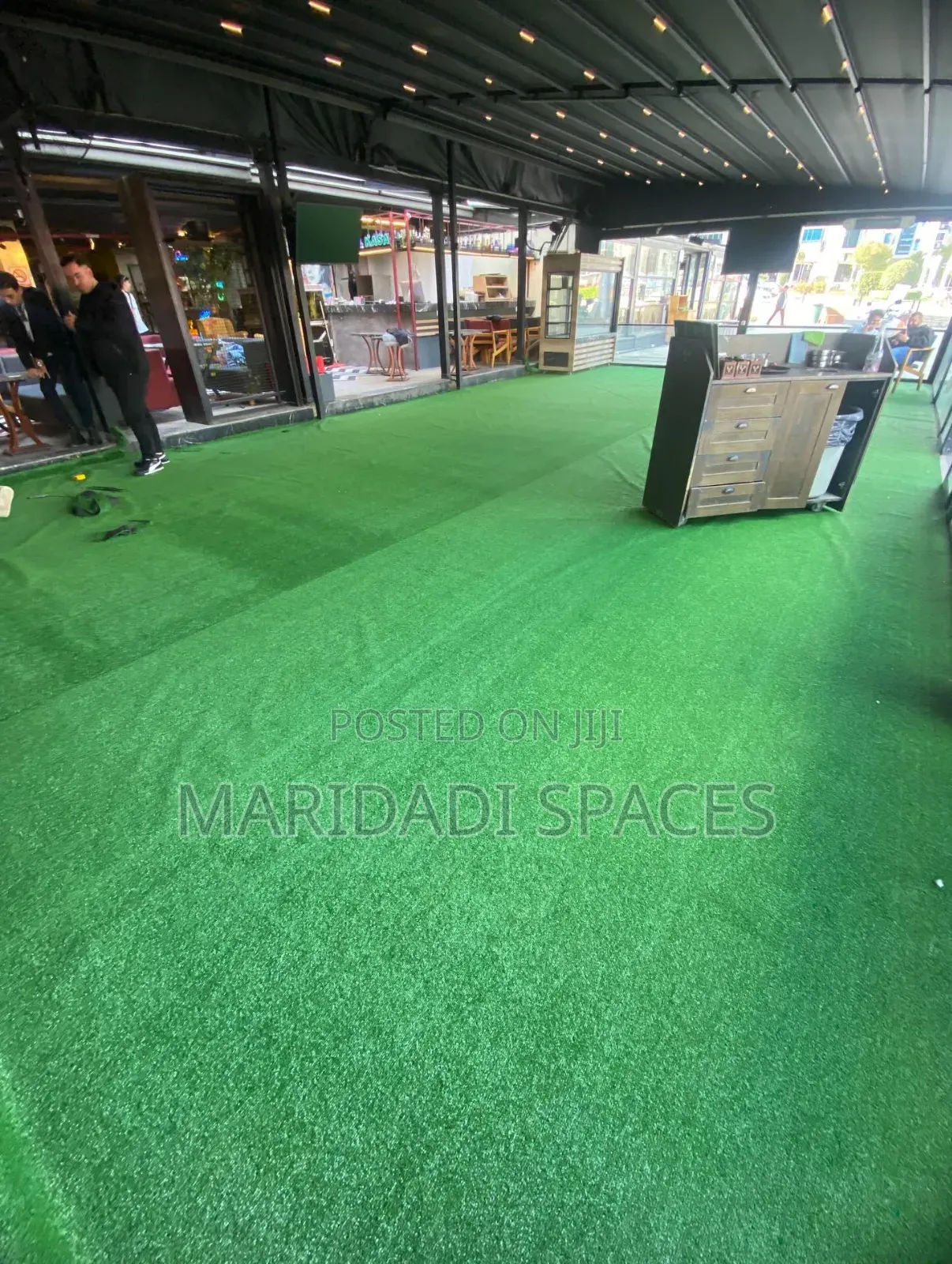 Hotel & Restaurant Artificial Grass-Luxury Green Decor