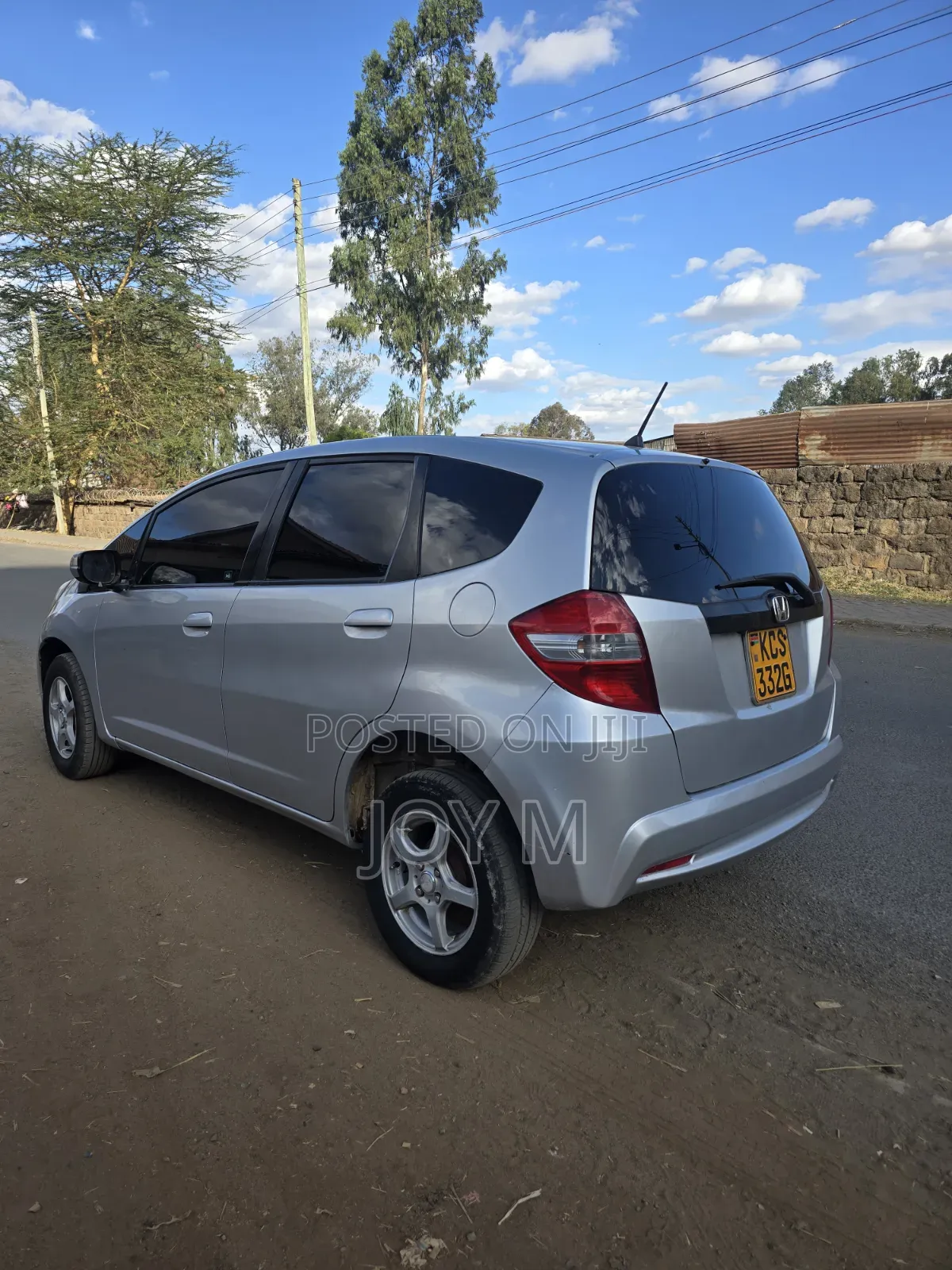 Honda Fit 2013 Silver