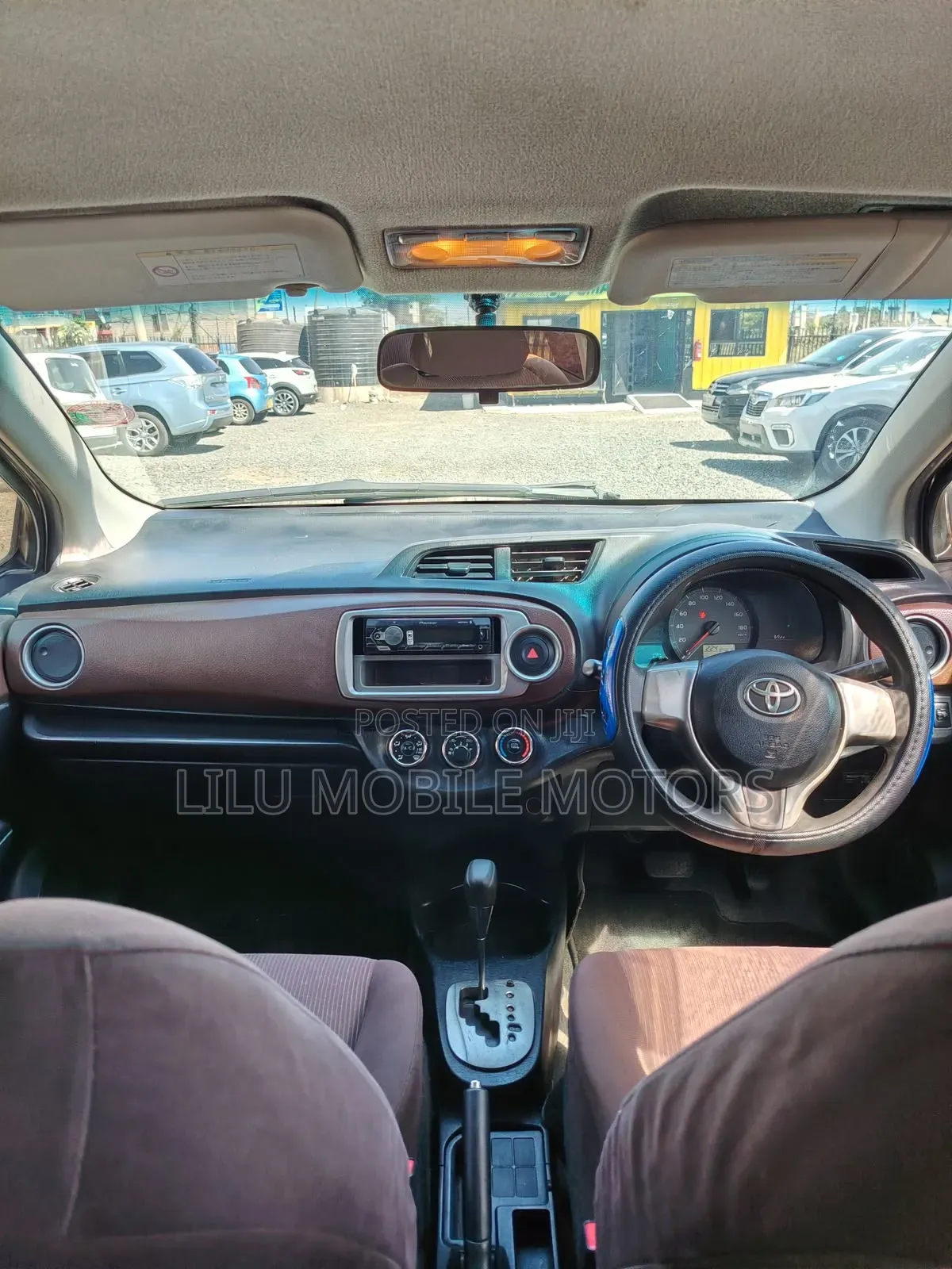 Toyota Vitz 2012 Brown