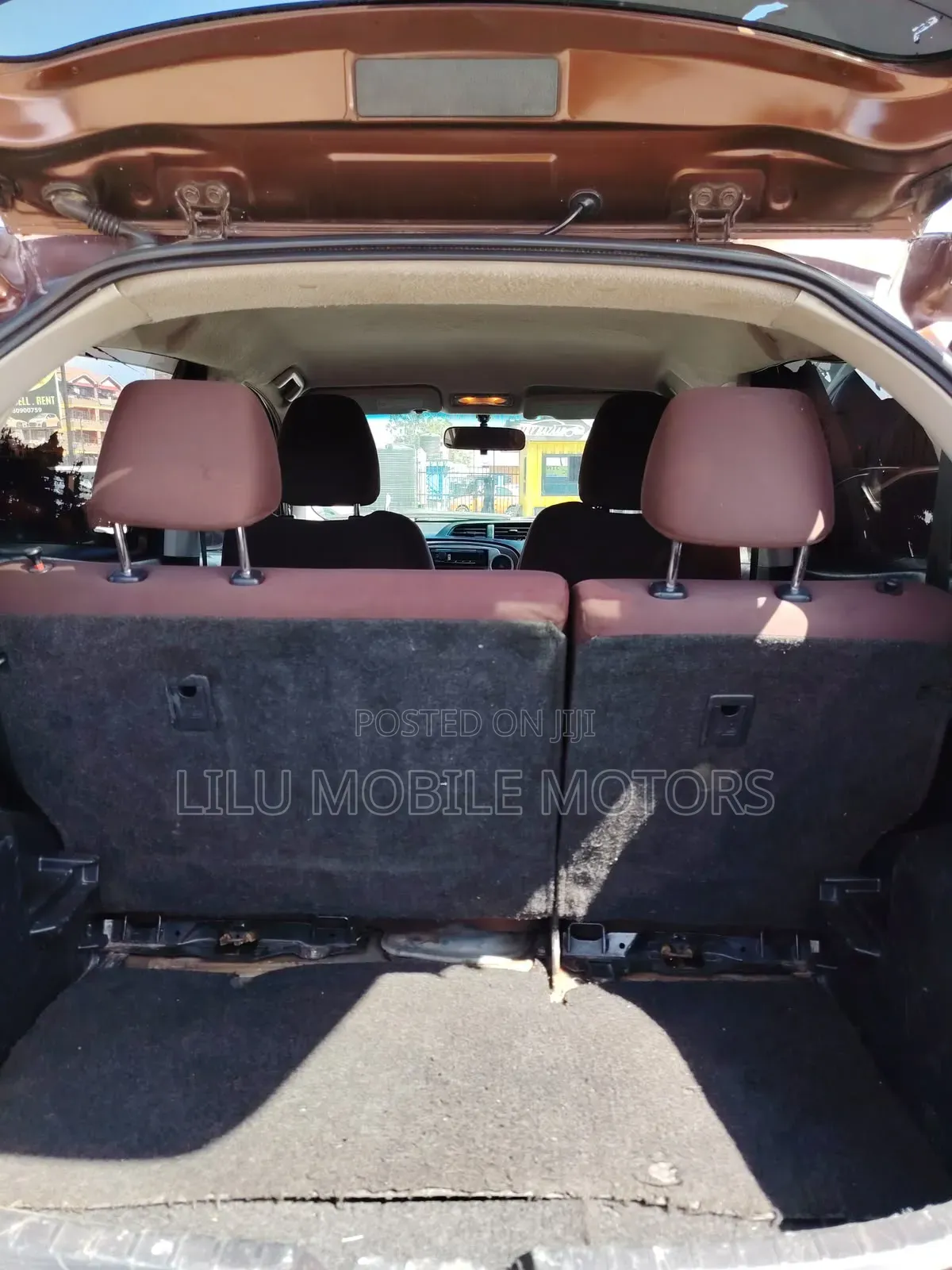 Toyota Vitz 2012 Brown