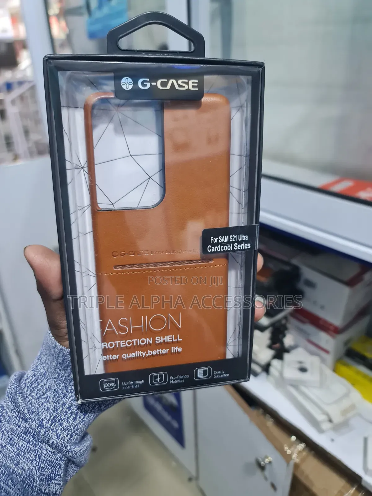 G-Case, Wallet Cover for Galaxy S21 Ultra