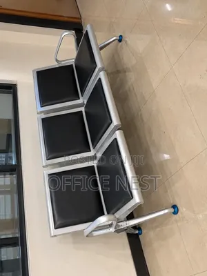 3 Seater Waiting Chair – Office Reception Bench.