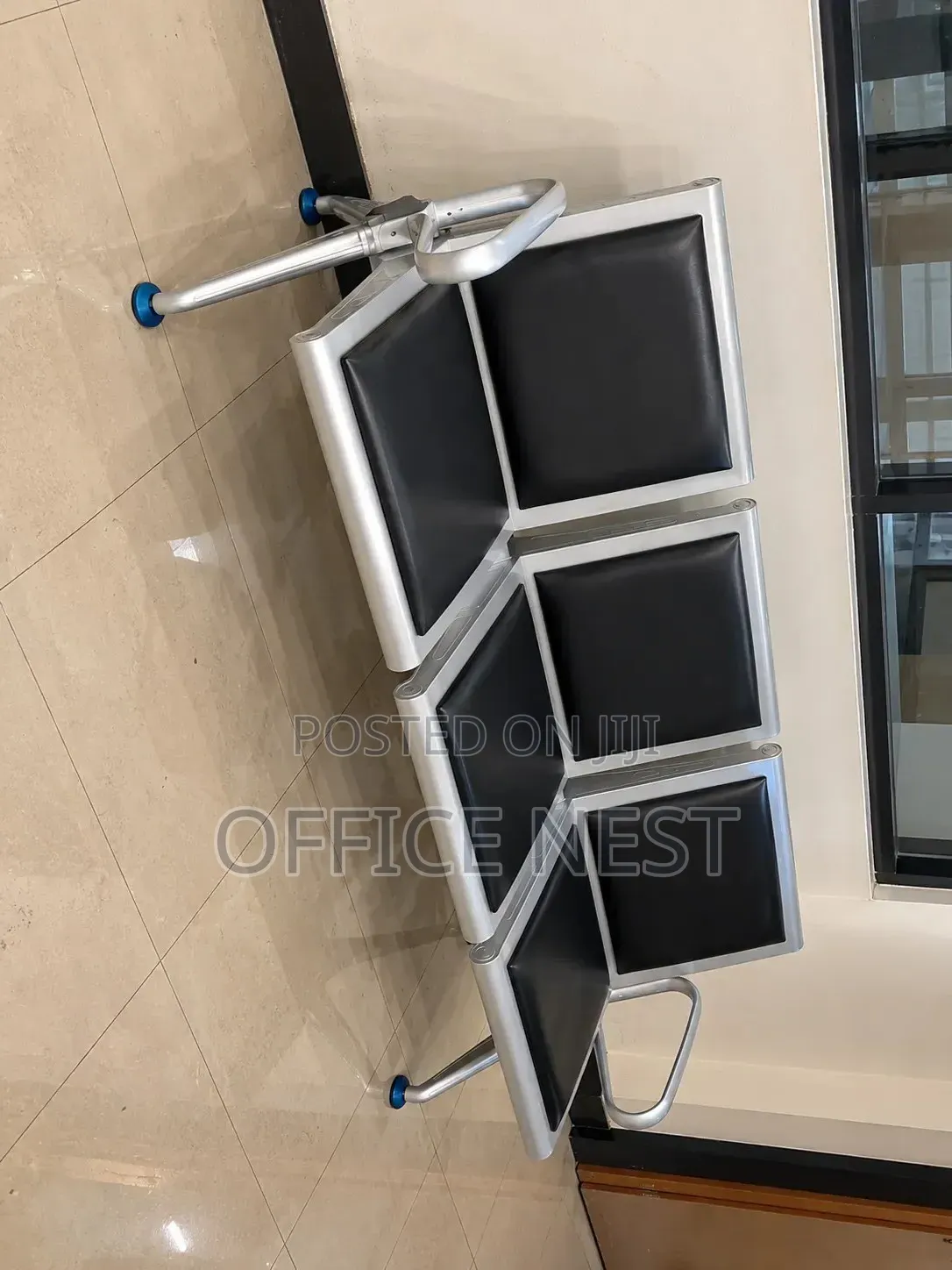 3 Seater Waiting Chair – Office Reception Bench.