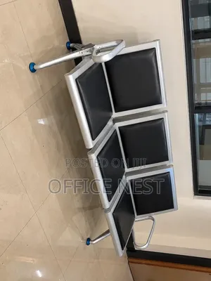 3 Seater Waiting Chair – Office Reception Bench.