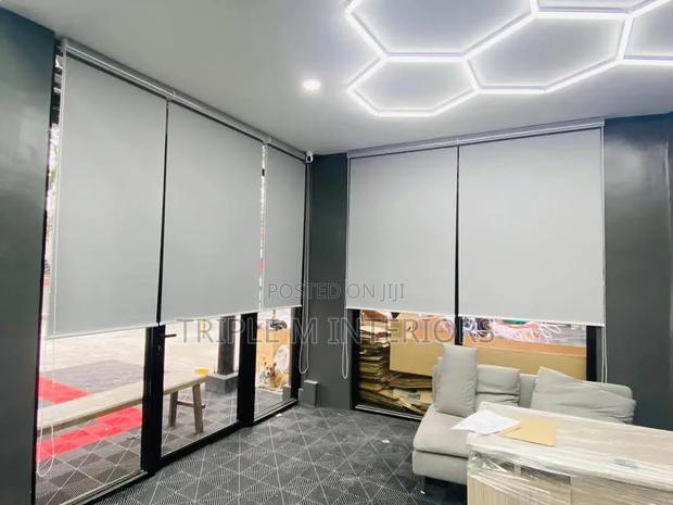 Modern Light Filtering Sunscreen Roller Blinds - main view