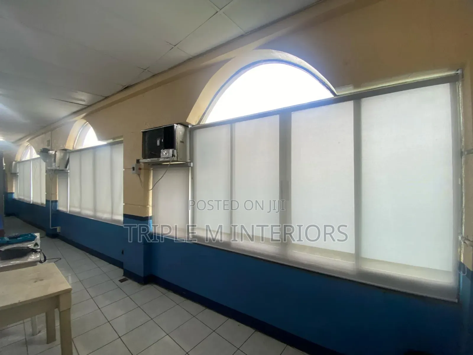 Energy-Saving Sunscreen Roller Blinds for Living Room