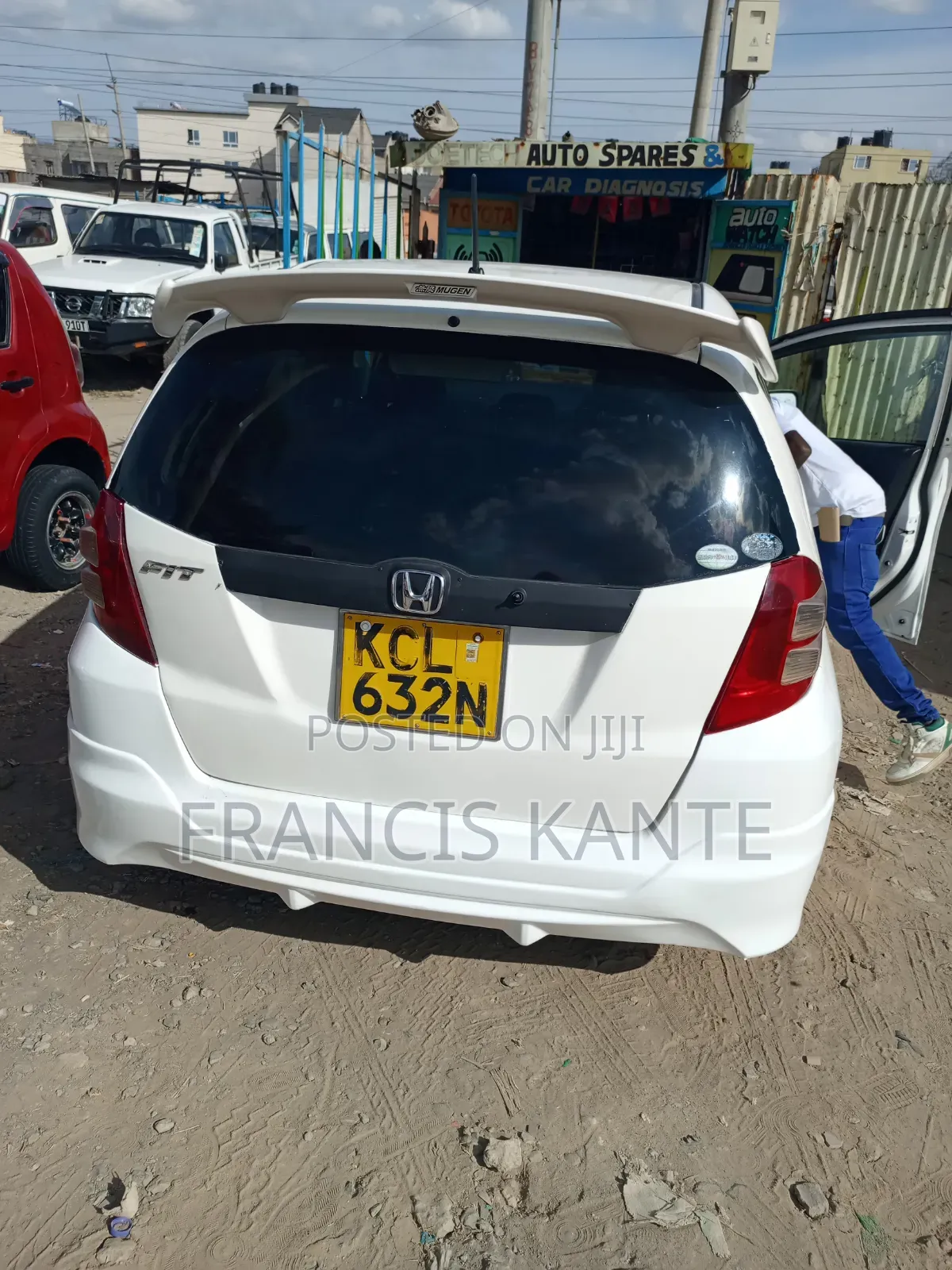 Honda Fit 2012 White