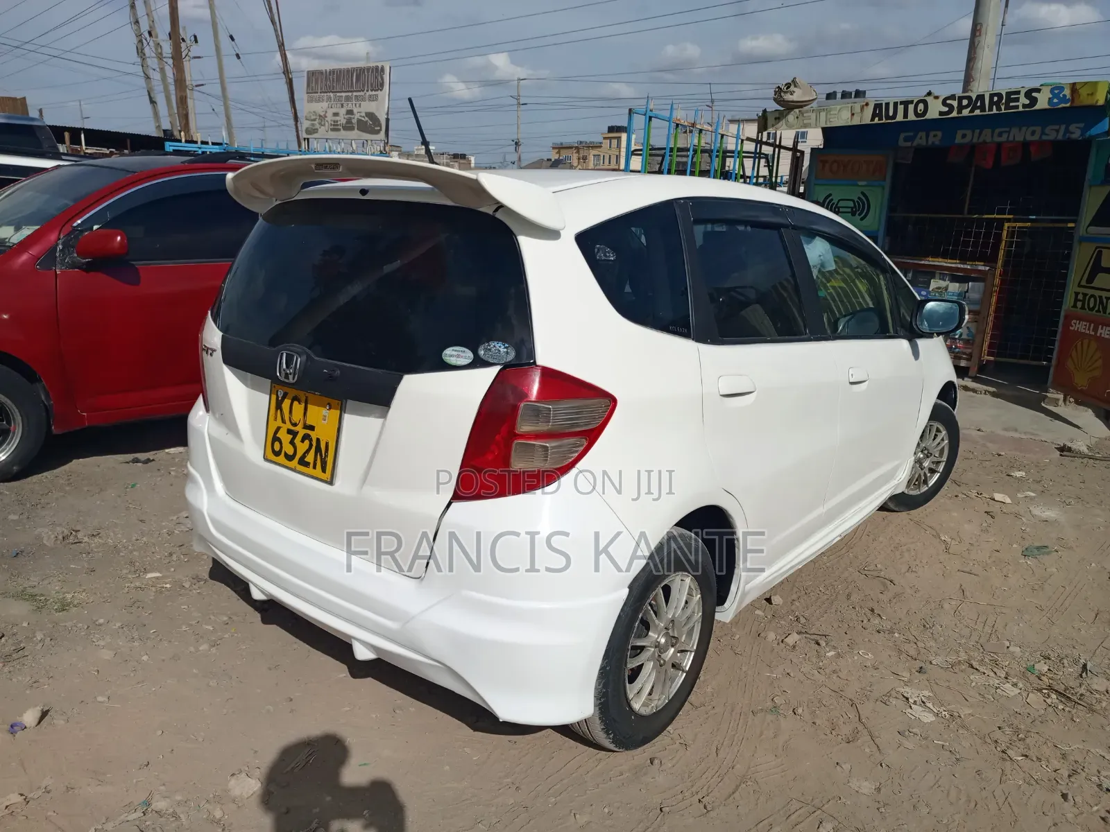 Honda Fit 2012 White