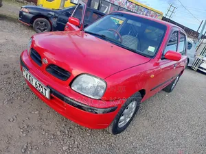 Nissan March 2009 Red