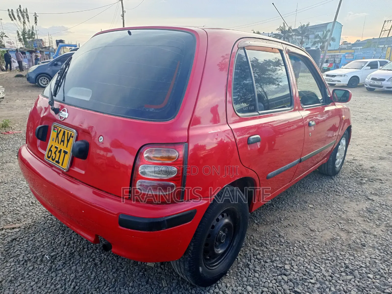 Nissan March 2009 Red