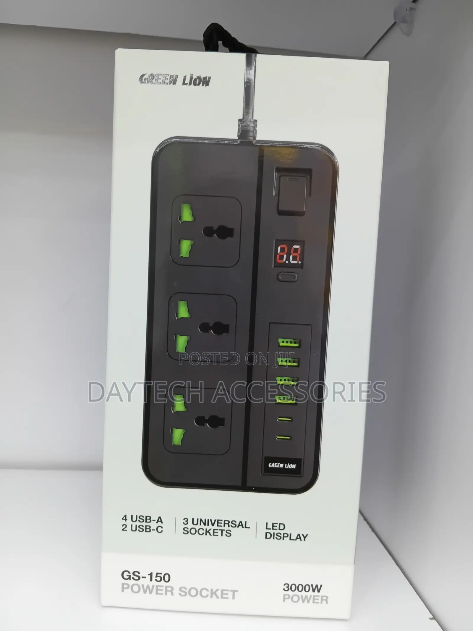 Green Lion GS-150 Power Socket Extension 3000W