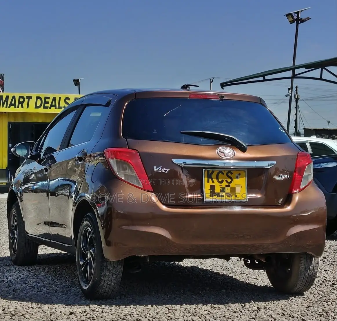 Toyota Vitz 2012 Brown