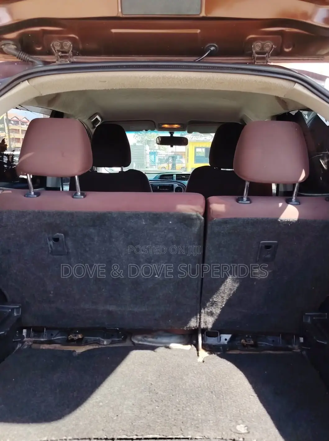 Toyota Vitz 2012 Brown