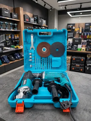 Makita Electric Drill & Angle Grinder Combo Kit