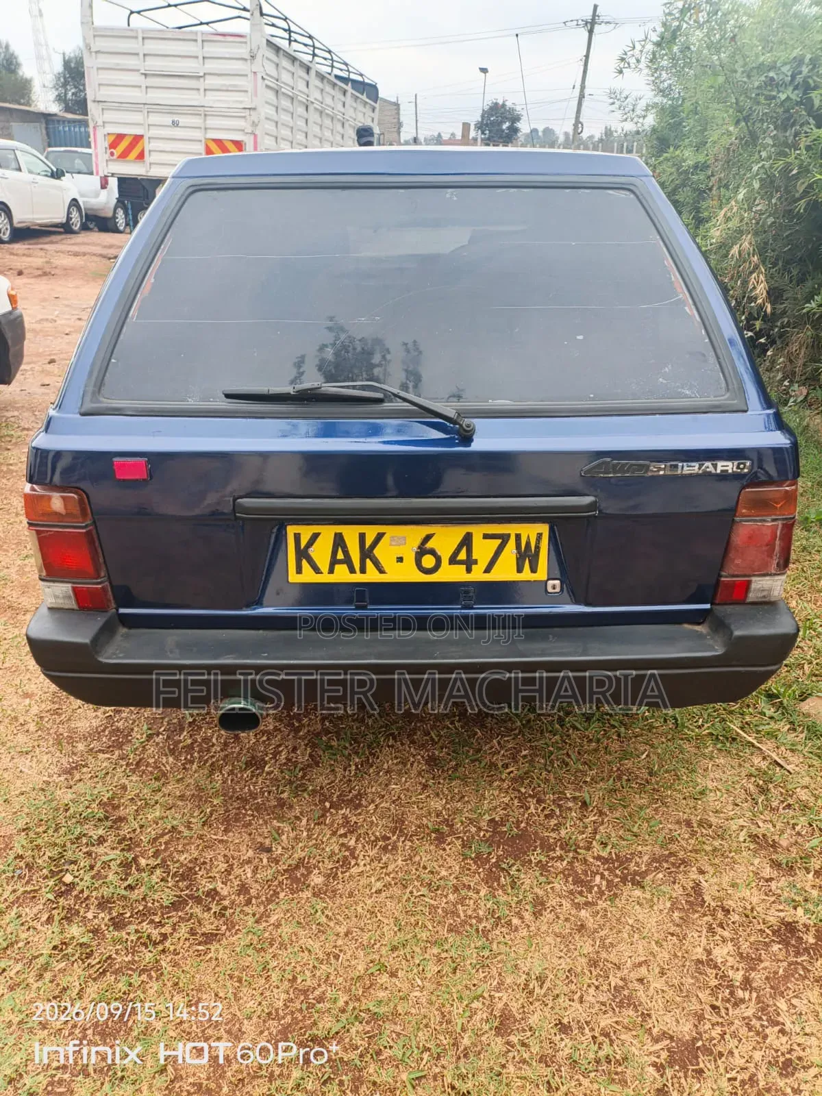 Subaru Leone 1990 Blue