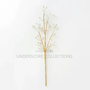 Christmas Decorations Crystal Bud Branches for Xmas DIY Crystal Flower