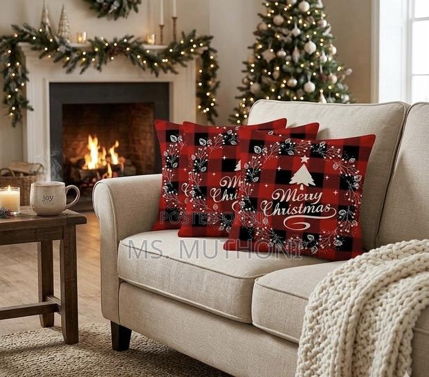 A Pair (2 PCs ) Decorative Christmas Throw Pillow Covers* - thumbnail 3