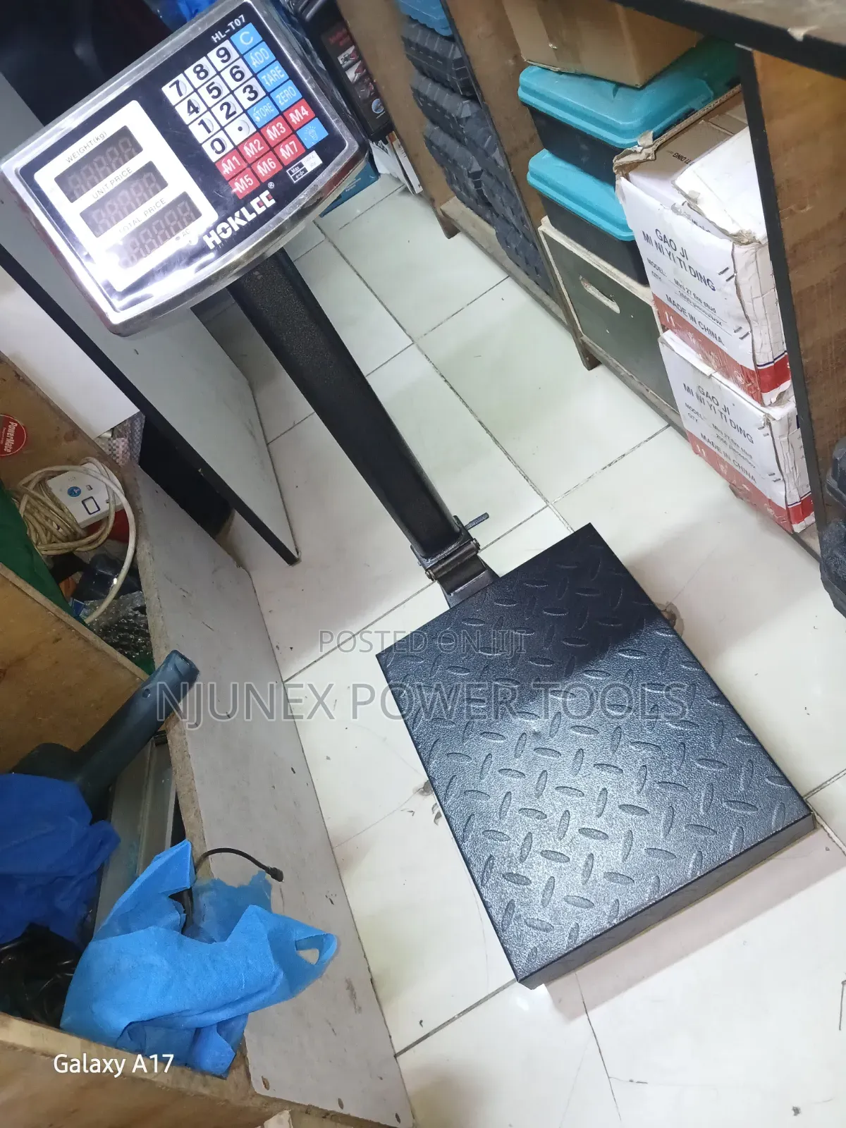 Hoklee 150kg HL-T07 Digital Platform Weighing Scale,