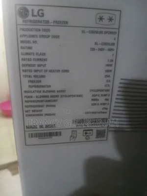 LG Fridge for Sale- Excellent Conditon
