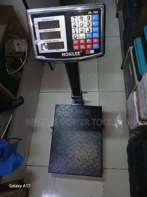 Hoklee HL-T07 Digital Platform 15KG Weighing Scale 