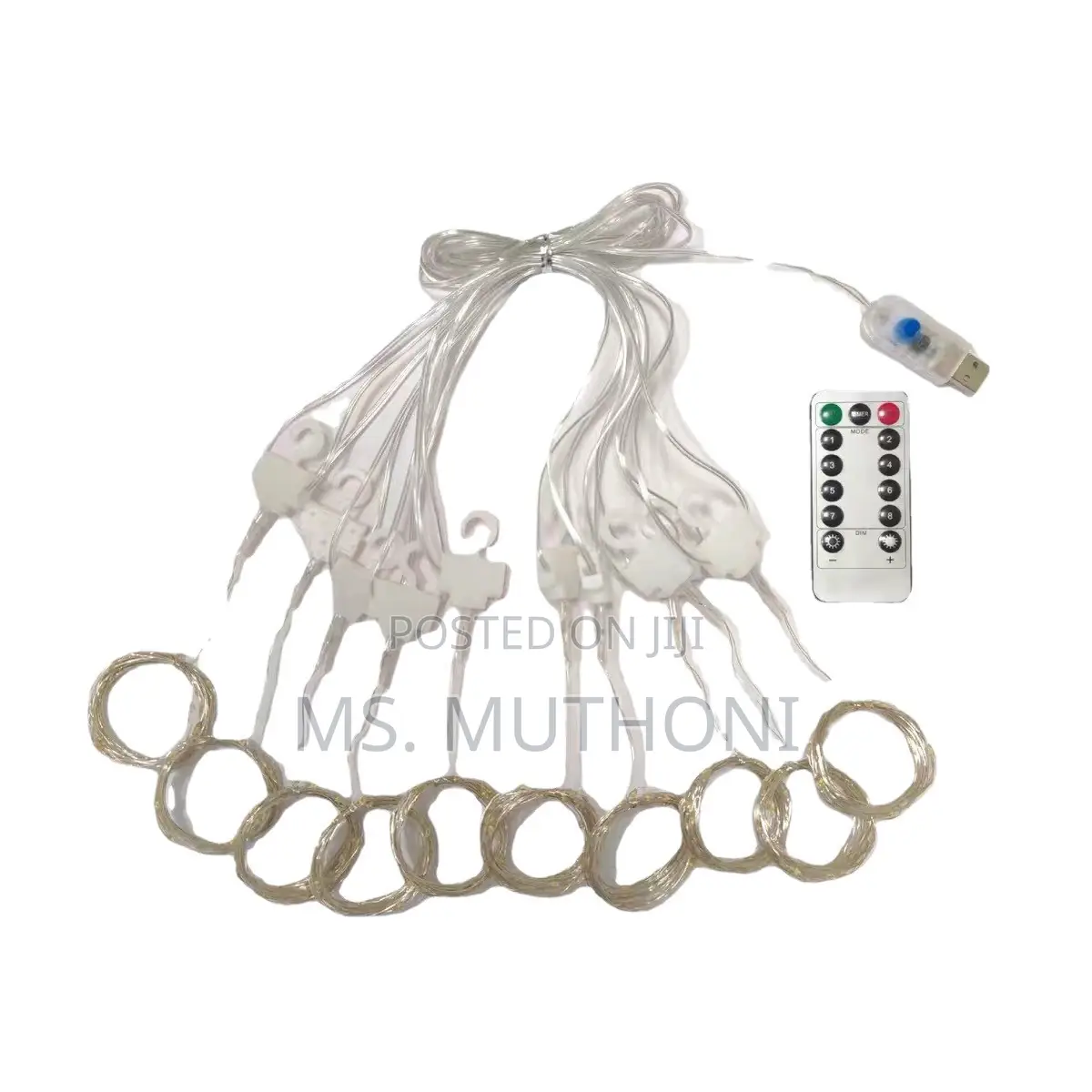 Remote Controlled *3m×3m Curtain Lights