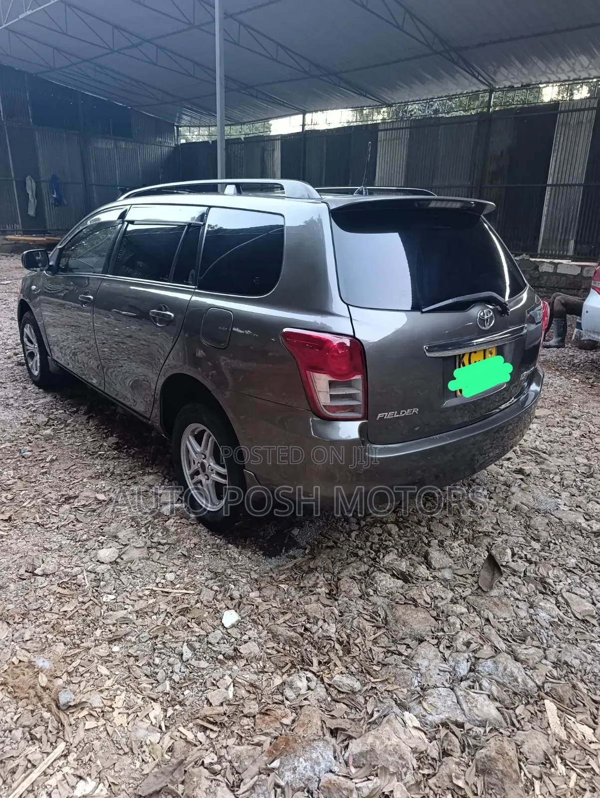 Toyota Corolla Fielder 2009 Gray