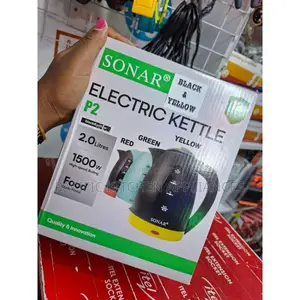 Sonar Stainless Steel Electric Kettle 2L – 1500W Powerful Heating,