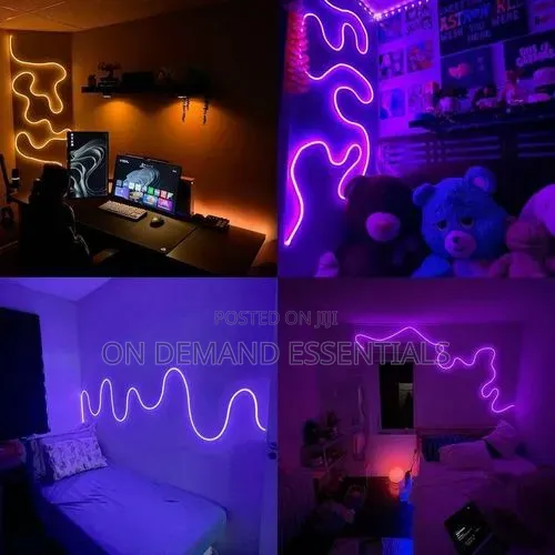 5M RGB LED Neon Rope Light With Remote Control