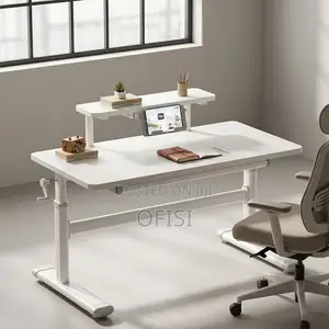 Standing Desks| Manual Height Adjustable Desk - 120cm X 60cm