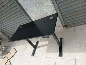 Black Automatic Adjustable Height Table