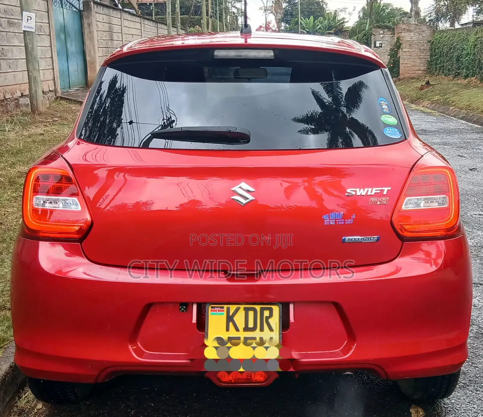 Suzuki Swift RS 2017 Red