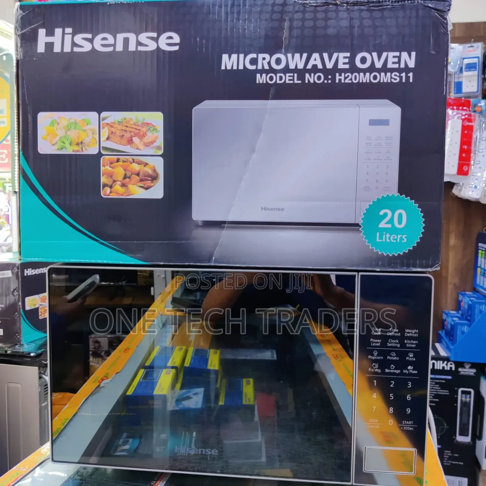 Microwave Silver, 20 Litres Digital