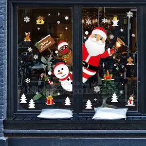 Father Christmas Snowflake Diy Wall Decor