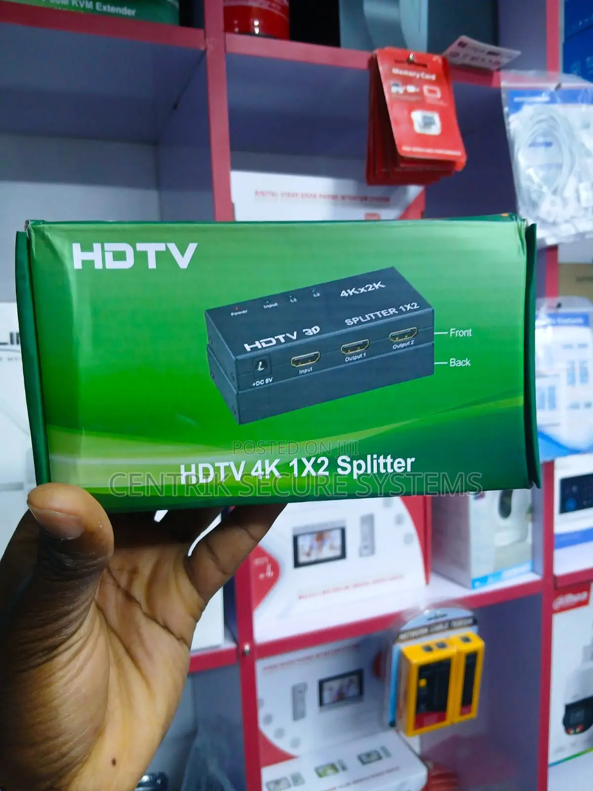 2way HDMI Splitter 4K