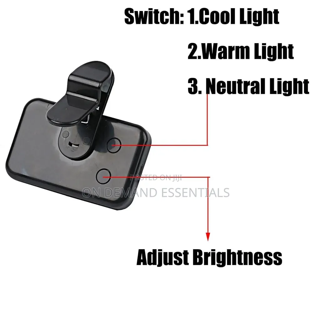 *Portable Mini Selfie Fill Light Rechargeable 3 Modes