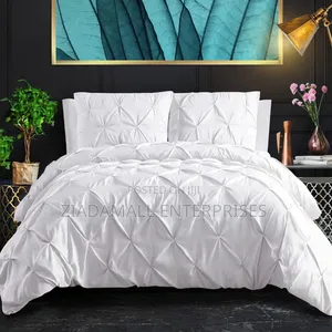 Quality *Pinch Pleat Cross Pintuck Duvet Cover Set*ize: 6*6/6*7