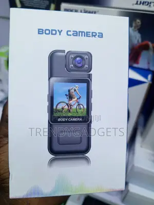Compact Body Camera With Night Vision & Rotating Camera Head