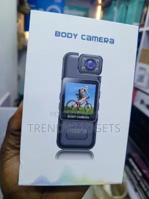 Compact Body Camera With Night Vision & Rotating Camera Head