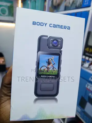 Compact Body Camera With Night Vision & Rotating Camera Head