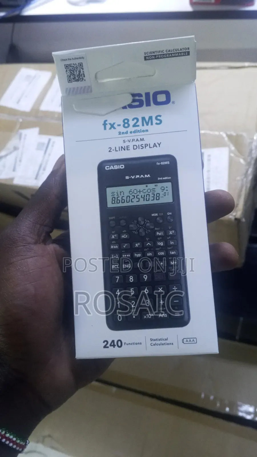 Casio Fx-82ms 2nd Edition Calculator .