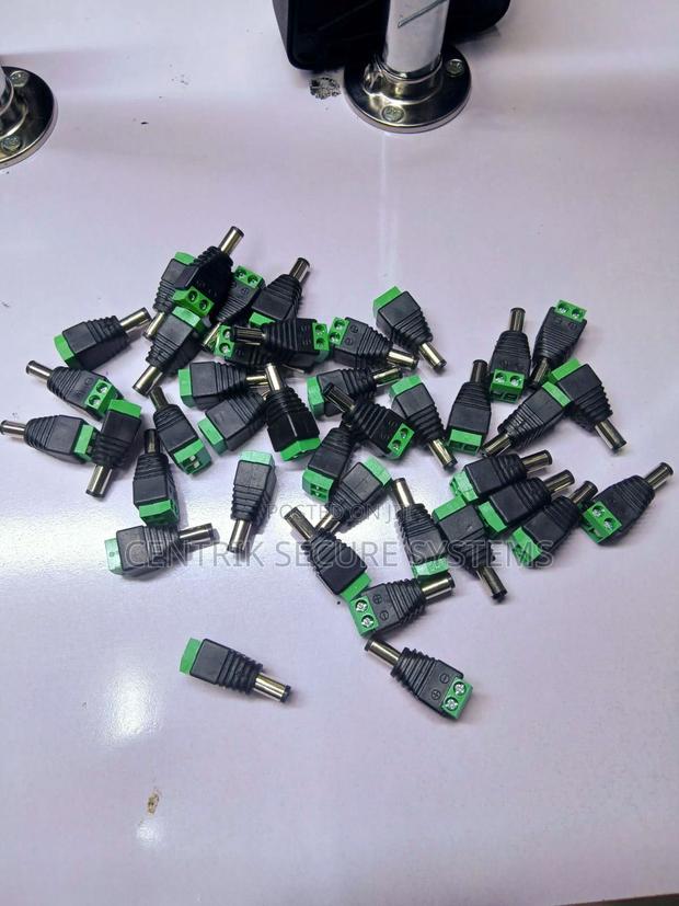 CCTV Cameras Male DC Jacks Connectors.