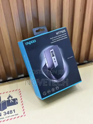 Bluetooth Mouse, RAPOO MT750 Wireless Mouse Multi-Device