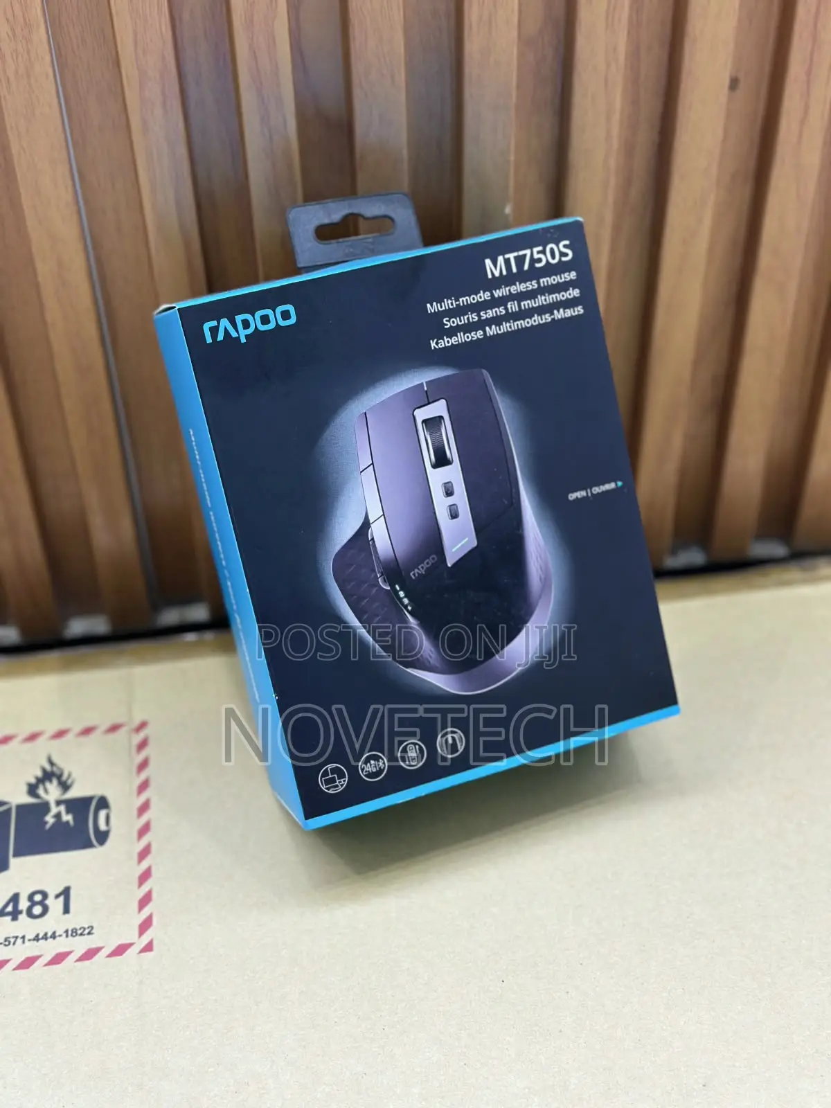 Bluetooth Mouse, RAPOO MT750 Wireless Mouse Multi-Device
