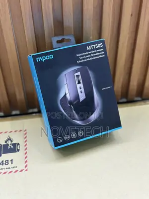 Bluetooth Mouse, RAPOO MT750 Wireless Mouse Multi-Device