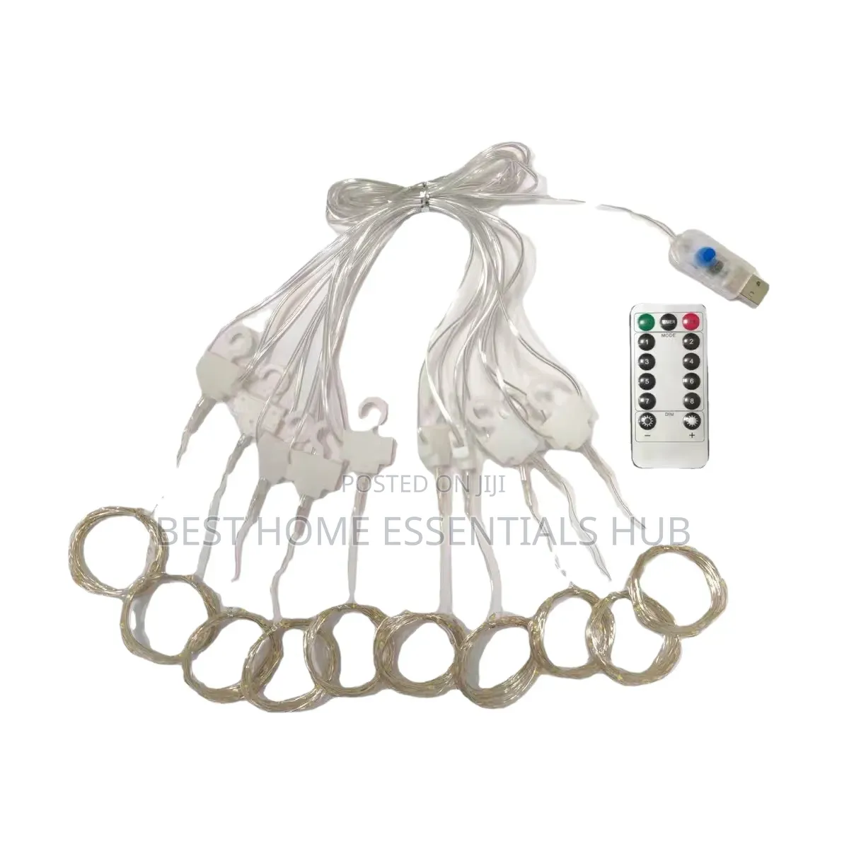 *3m×3m Curtain Lights With Remote