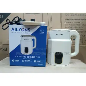 AILYONS Fk-0319 New Model Water Heater Kettle -White