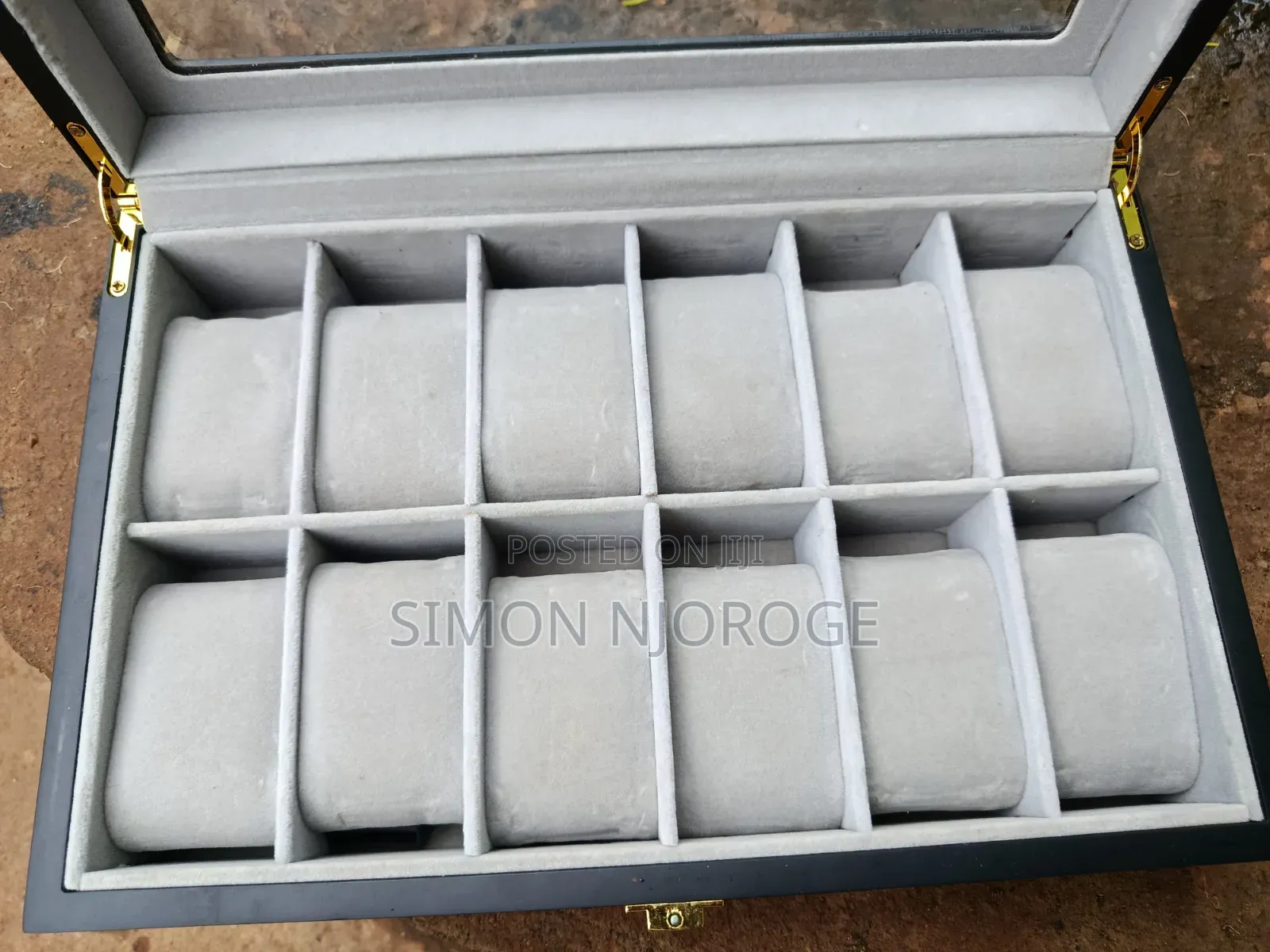 24-Slot Watch Organizer (12-Slot Also Available)